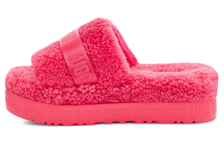 (Women) UGG Fluffita Thick Sole Strawberry Slippers 1113475-SSBT