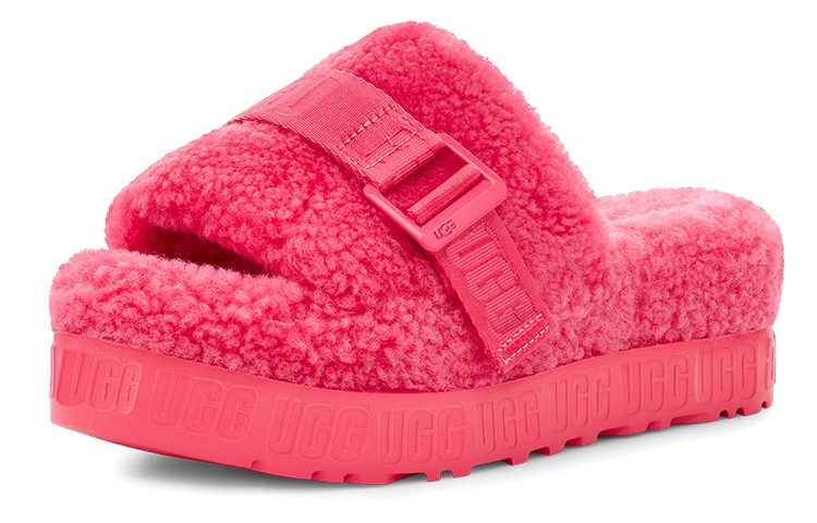 Lookbook (Women) UGG Fluffita Thick Sole Strawberry Slippers 1113475-SSBT
