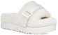(W) UGG Fluffita Selipar Tapak Tebal Putih 1113476-WHT