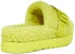(W) UGG Fluffita Selipar Tapak Tebal Kuning 1113475-SLFR