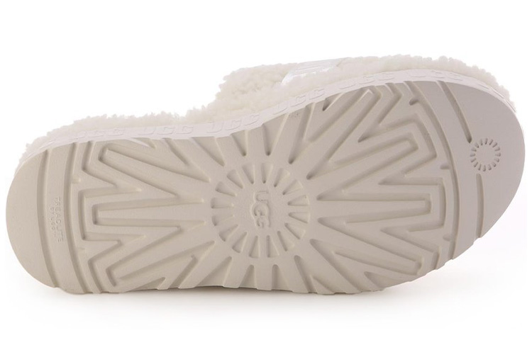 Purchase (Women) UGG Fluffita White Slippers 1113475-WHT