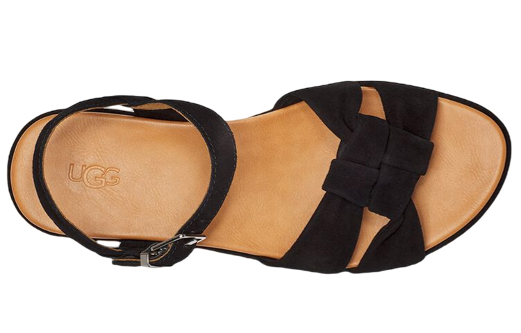 (W) UGG Fluffy Platform Slide 'Black Fashion' 圖 4