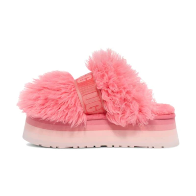 (W) UGG Fluffy Slide 'Solid Pink'