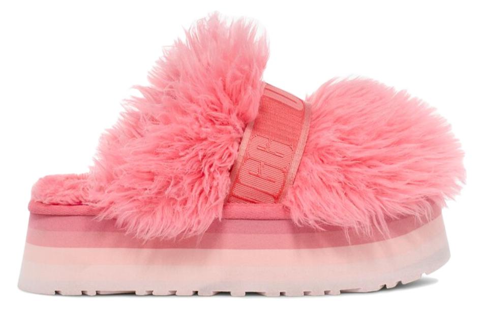 (W) UGG Fluffy Slide 'Solid Pink' 圖 2