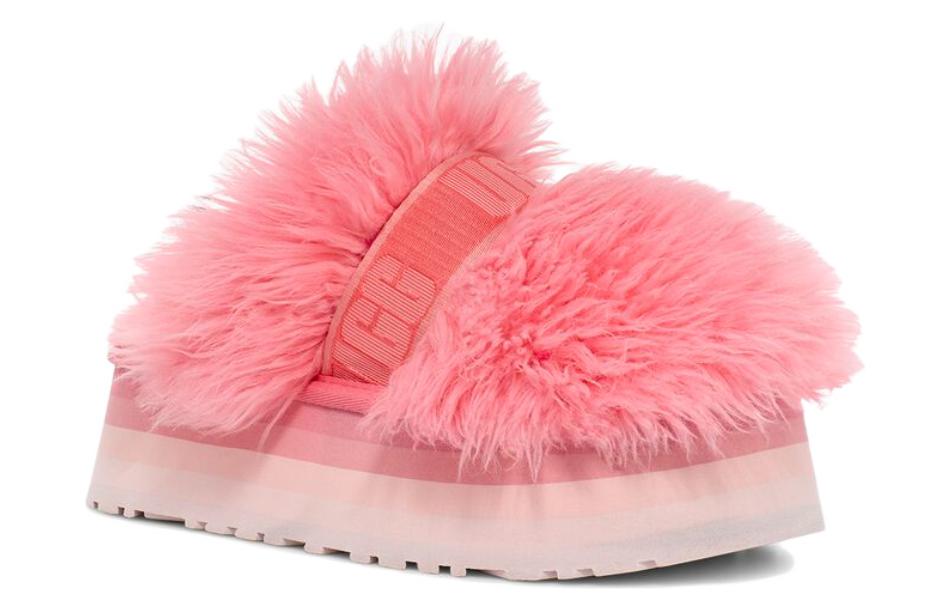 (W) UGG Fluffy Slide 'Solid Pink' 圖 3