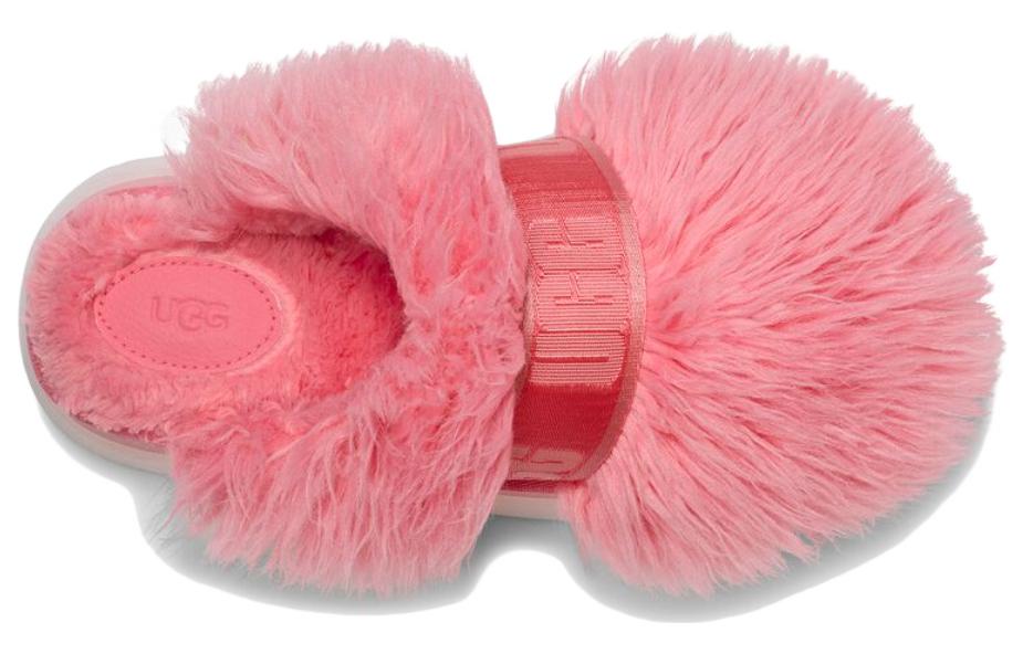 (W) UGG Fluffy Slide 'Solid Pink' 圖 4