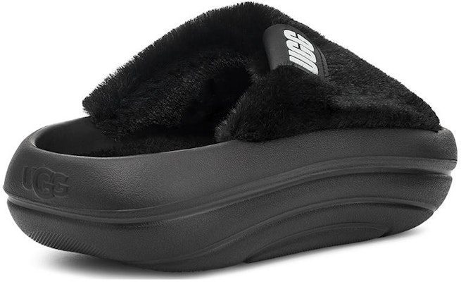 (W) UGGフォームO UGGプラッシュ スライド (ブラック) 1143849-BLK Purchase (W) UGGフォームO UGGプラッシュ スライド (ブラック) 1143849-BLK