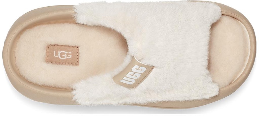 (Women) UGG FoamO UGGplush Slide Mustard Seed 1143849-MDSD Shop (Women) UGG FoamO UGGplush Slide Mustard Seed 1143849-MDSD