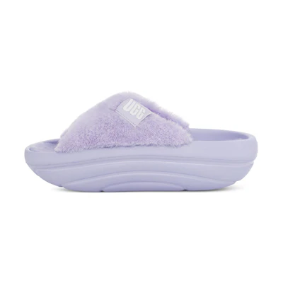 (W) UGG FoamO UGGplush Slide Sage Blossom