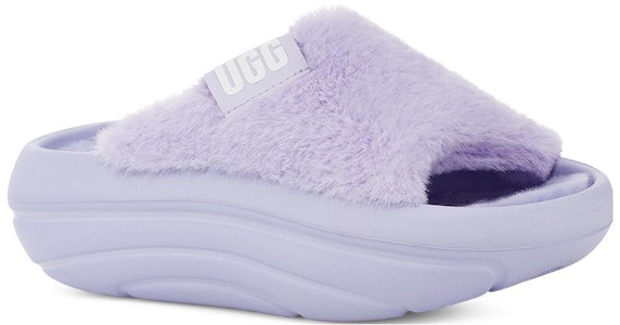 (W) UGG FoamO UGGplush Slide Sage Blossom - Sandalias de Espuma Color Rosa Sage 1143849-SBLS Lookbook (W) UGG FoamO UGGplush Slide Sage Blossom - Sandalias de Espuma Color Rosa Sage 1143849-SBLS