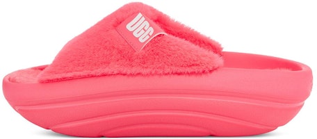 (Women) UGG FoamO UGGplush Slide Super Coral 1143849-SPCL (Women) UGG FoamO UGGplush Slide Super Coral 1143849-SPCL