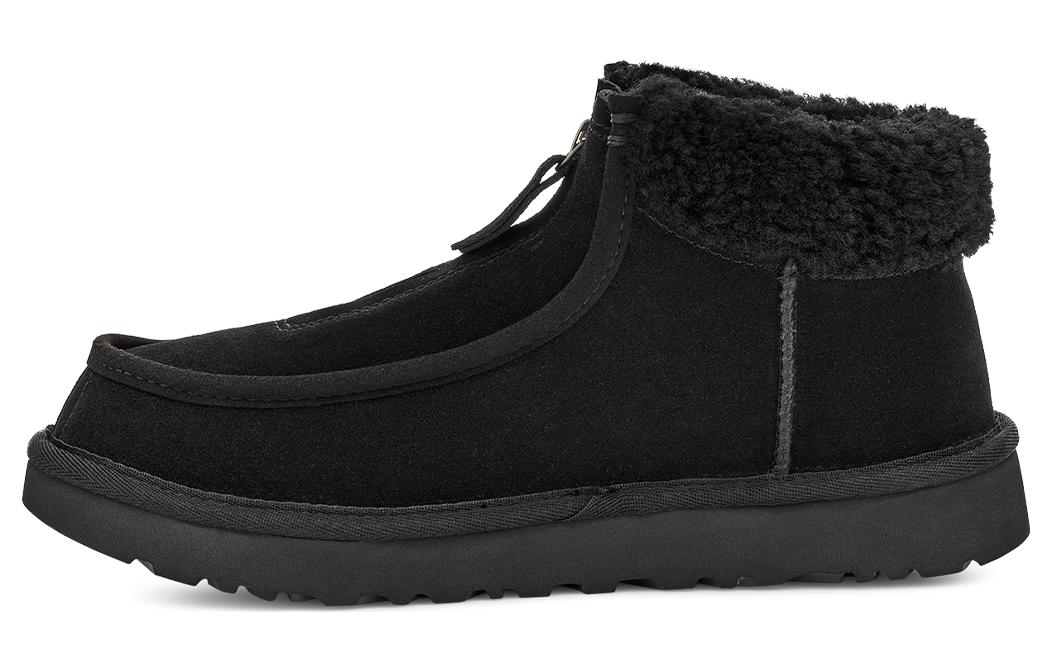 Buy (W) UGG Funkarra Suede Bulu Kolar Zip 'Hitam' 1143955-BLK