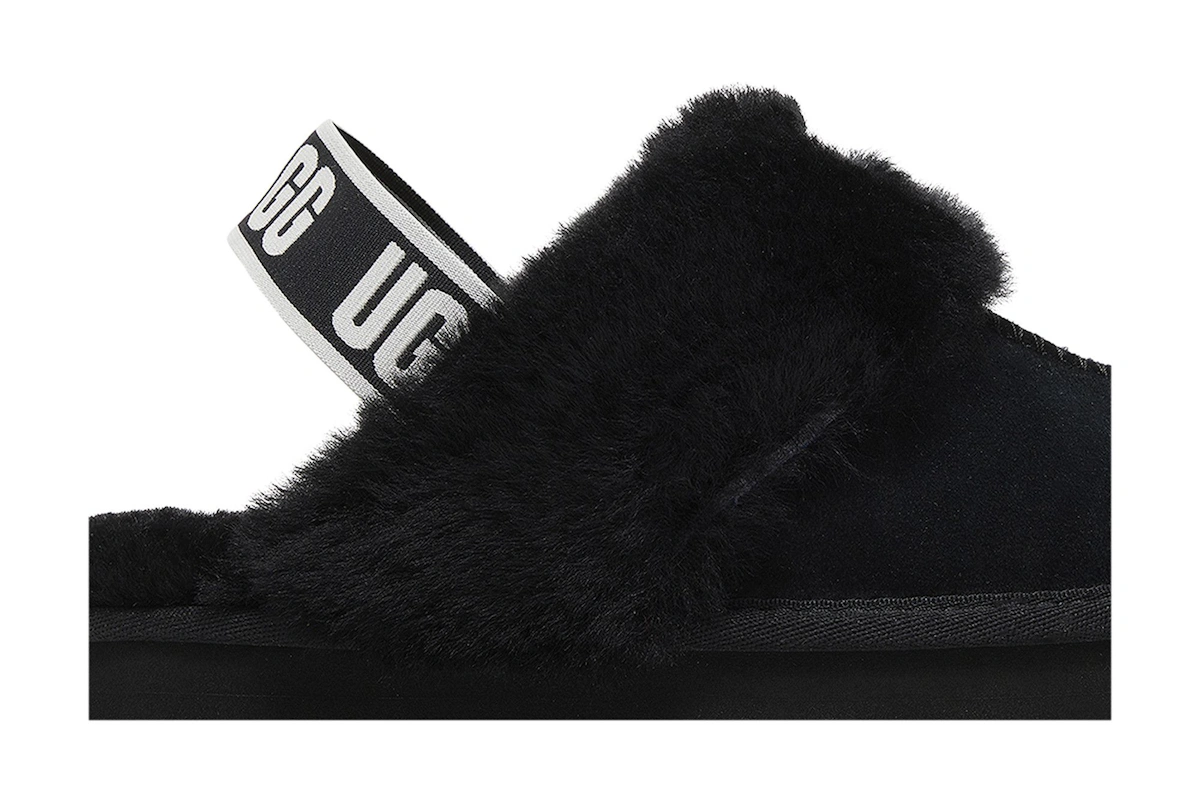 (Women) UGG Funkette Slipper 'Black'