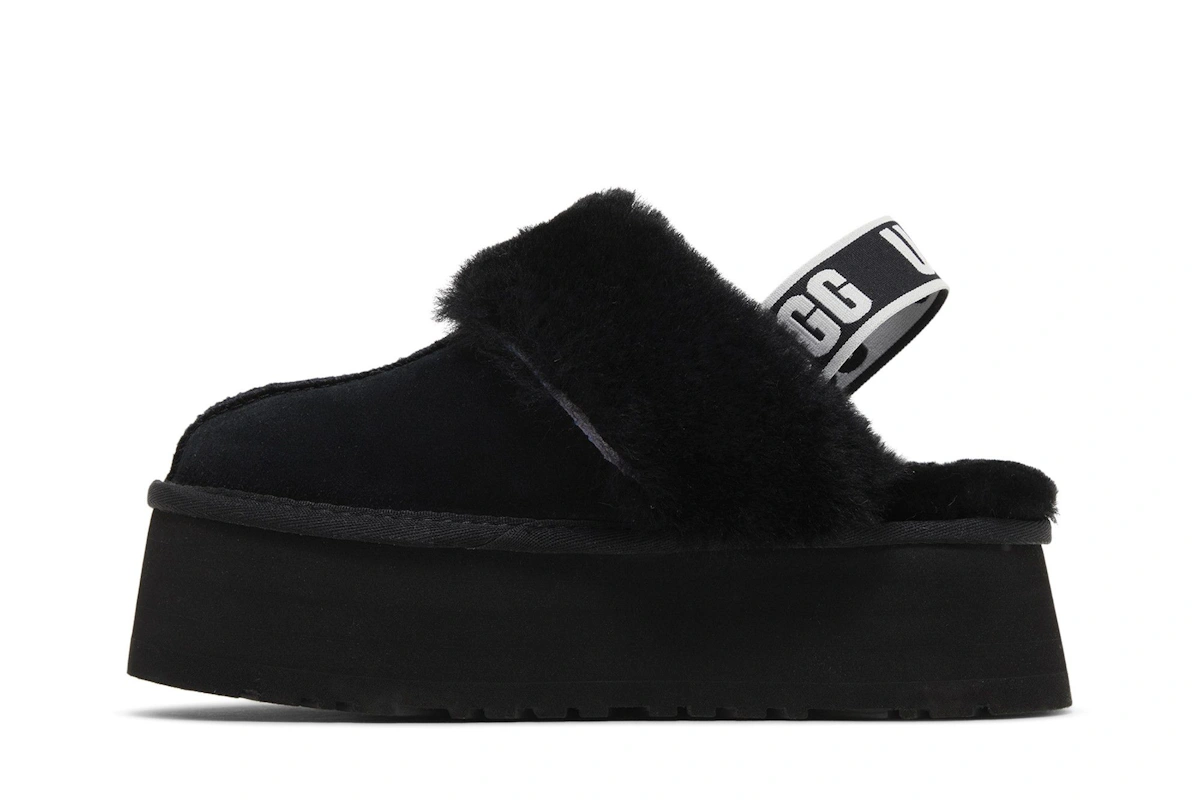 (Women) UGG Funkette Slipper 'Black'