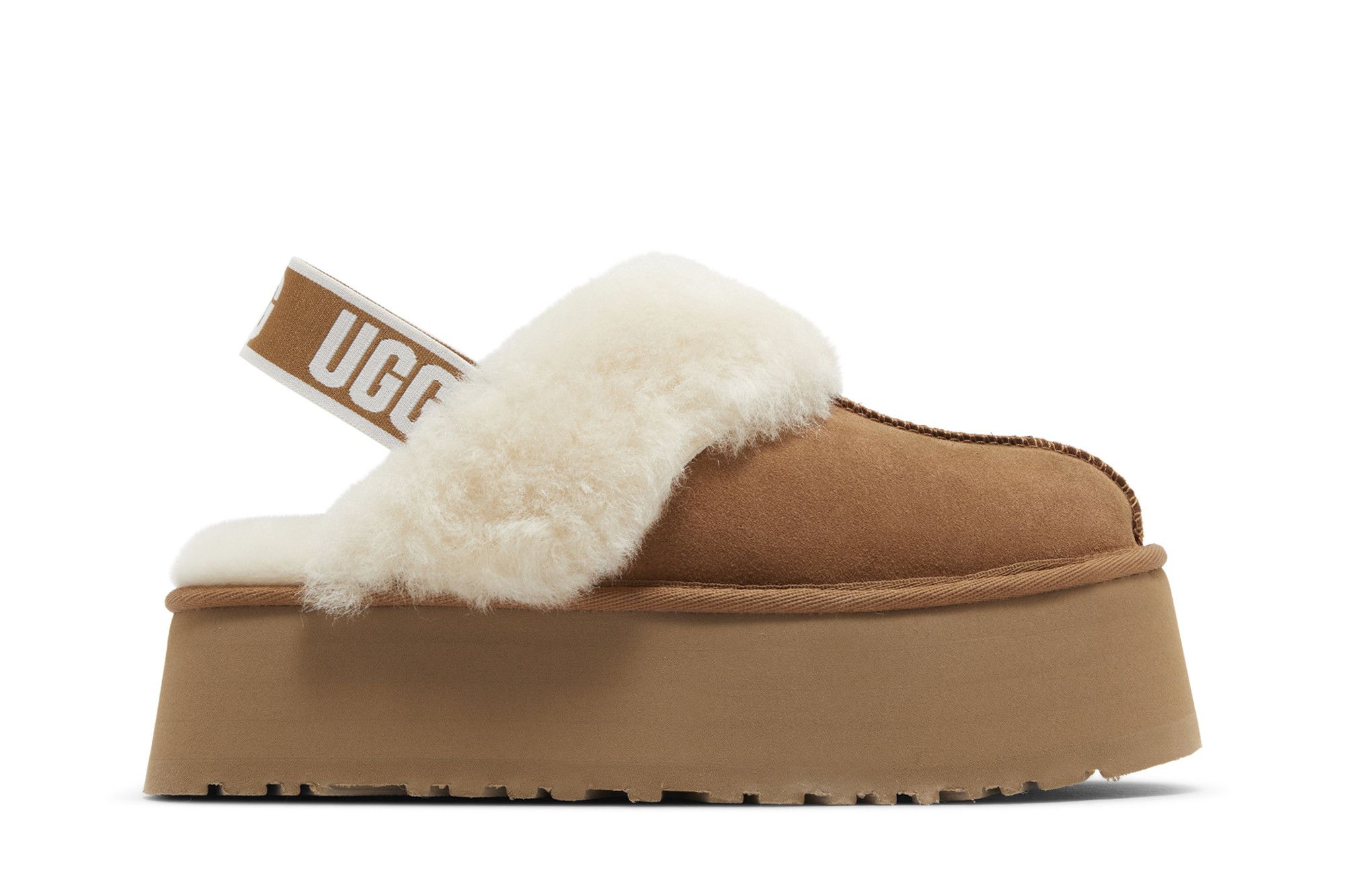 (Women) UGG Funkette Slipper Chestnut 1113474-CHE