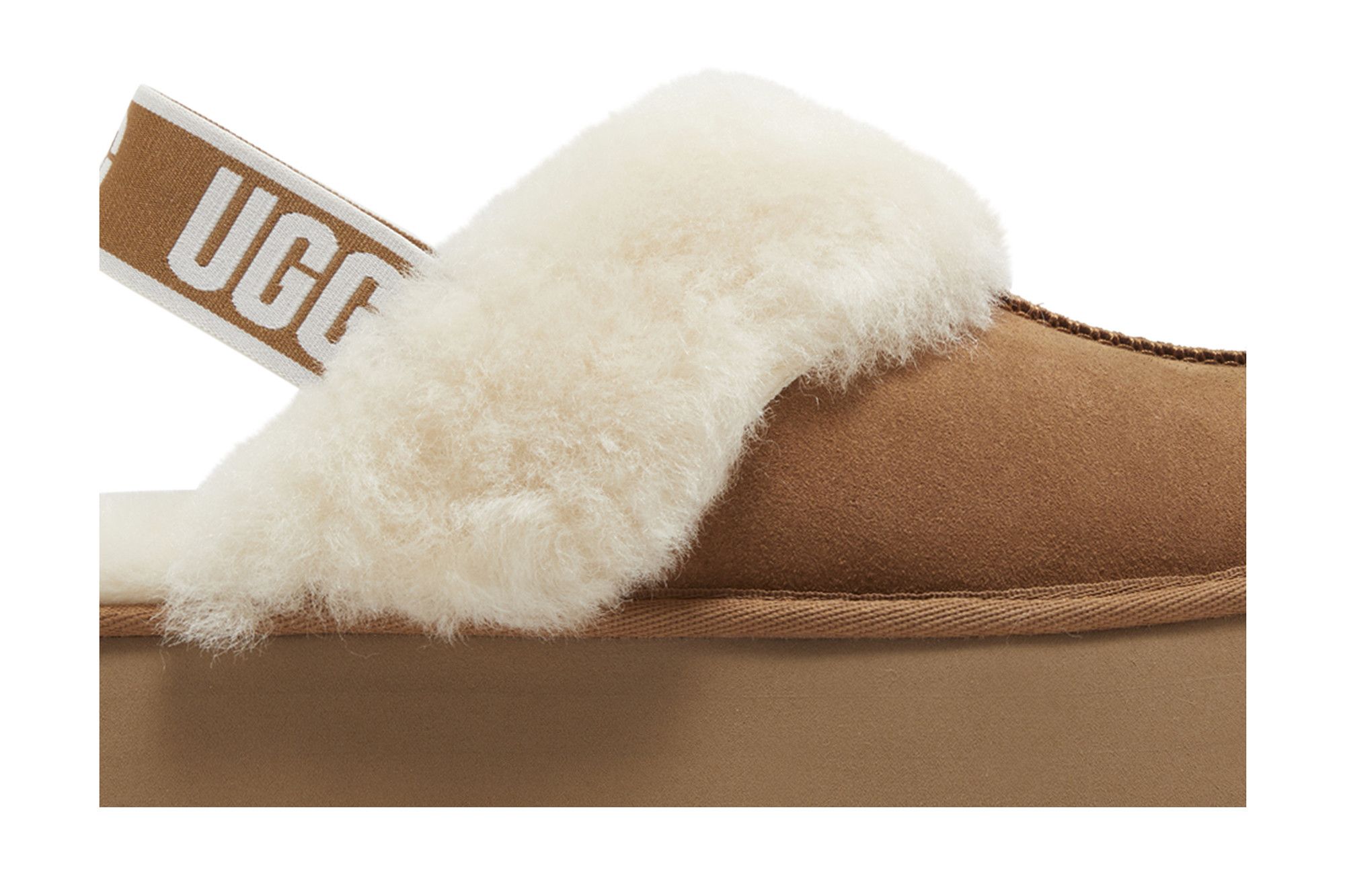 Order (W) UGG Funkette Pantofola Chestnut 1113474-CHE