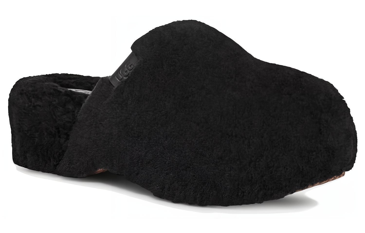 (W) UGG Fur-Lined Casual CMFT 'Slip-On Black' 圖 3