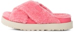 Buy (W) UGG Fuzz Sugar Cross 'Pink Jasmine' - Kasut Silang Berbulu Warna Pink Jasmine. 1135131-PJSM