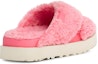 Shop (W) UGG Fuzz Sugar Cross 'Pink Jasmine' - Kasut Silang Berbulu Warna Pink Jasmine. 1135131-PJSM