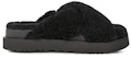 Order (W) UGG Fuzz Sugar Cross Slide ''Schwarz'' 1135131-BLK