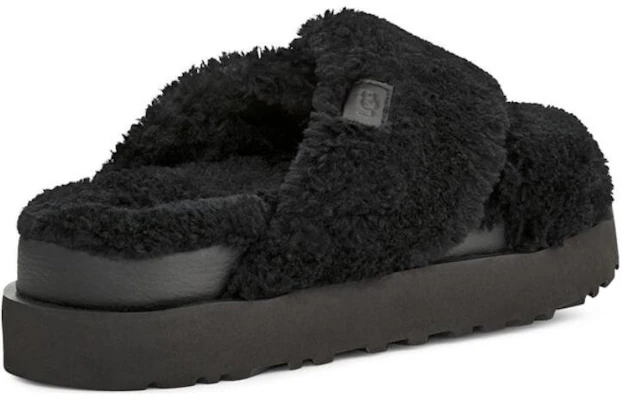 (W) UGG Fuzz Sugar Cross Slide ''Schwarz'' 1135131-BLK Shop (W) UGG Fuzz Sugar Cross Slide ''Schwarz'' 1135131-BLK