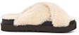 (W) UGG Fuzz Sugar Cross Slide 'Putih Krim' 1120860-NBLC