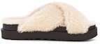 Order (W) UGG Fuzz Sugar Cross Slide 'Putih Krim' 1120860-NBLC