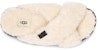 (W) UGG Fuzz Sugar Cross Slide 'Putih Krim' 1120860-NBLC