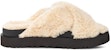 (W) UGG Fuzz Sugar Cross Slide 'Warna Kulit' 1135131-NBLC