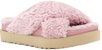 (W) UGG Fuzz Sugar Cross Slide 'Sweetheart' Selipar Wanita 1120860-SHLL