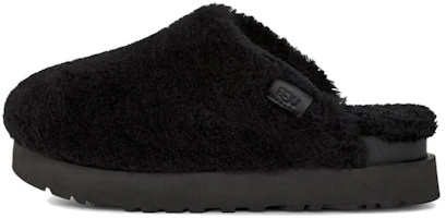 (Women) UGG Fuzz Sugar Slide Black 1135132-BLK (Women) UGG Fuzz Sugar Slide Black 1135132-BLK