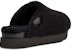 (W) UGG Fuzz Sugar Slide Hitam 1135132-BLK