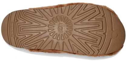 Shop (W) UGG Fuzz Sugar Slide Holzbraun Hausschuhe 1135132-HWD