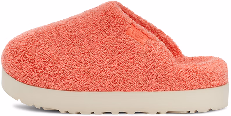 (Women) UGG Fuzz Sugar Terry Slide 'Peach Pink' 1126386-PBLSS Buy (Women) UGG Fuzz Sugar Terry Slide 'Peach Pink' 1126386-PBLSS