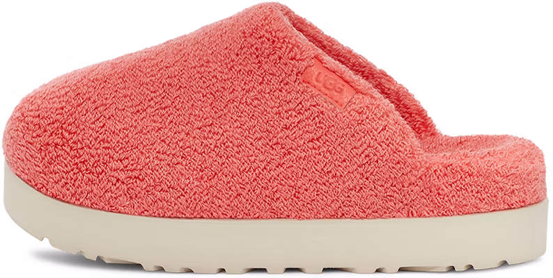 (Women) UGG Fuzz Sugar Terry Slide 'Peach Pink' 1126386-PBLSS Buy (Women) UGG Fuzz Sugar Terry Slide 'Peach Pink' 1126386-PBLSS