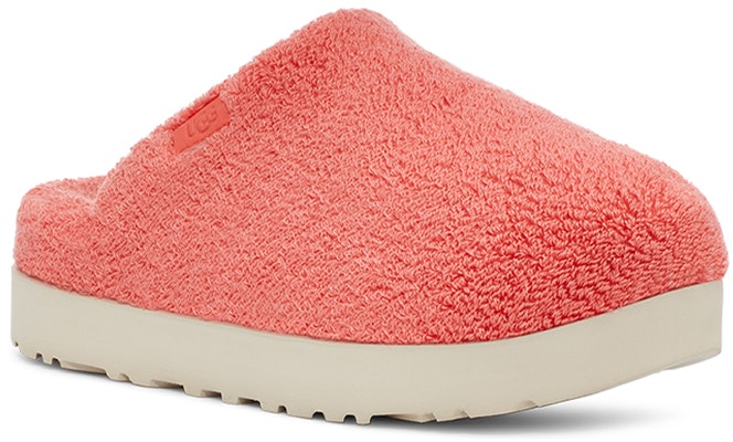 (Women) UGG Fuzz Sugar Terry Slide 'Peach Pink' 1126386-PBLSS Lookbook (Women) UGG Fuzz Sugar Terry Slide 'Peach Pink' 1126386-PBLSS