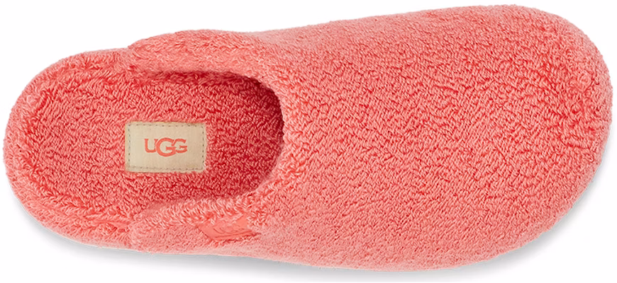 (Women) UGG Fuzz Sugar Terry Slide 'Peach Pink' 1126386-PBLSS Purchase (Women) UGG Fuzz Sugar Terry Slide 'Peach Pink' 1126386-PBLSS