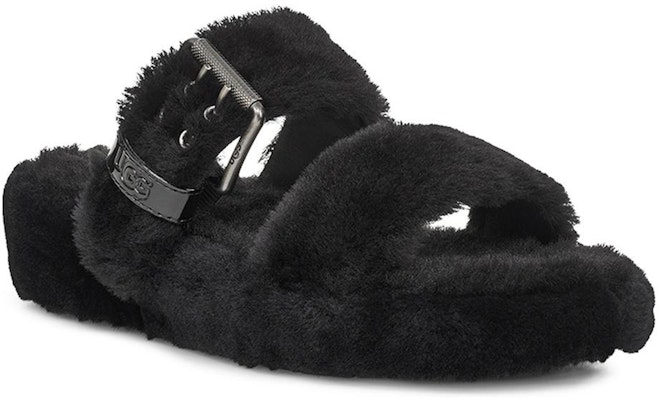 (W) UGG Fuzz Yeah 黑色凉鞋 1104662-BLK Lookbook (W) UGG Fuzz Yeah 黑色凉鞋 1104662-BLK