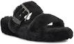 Lookbook (W) UGG Fuzz Yeah 黑色凉鞋 1104662-BLK