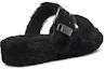 Shop (W) UGG Fuzz Yeah 黑色凉鞋 1104662-BLK