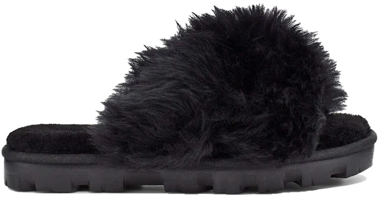 UGG Fuzzalicious 女款 毛毛拖鞋 黑色 Order UGG Fuzzalicious 女款 毛毛拖鞋 黑色