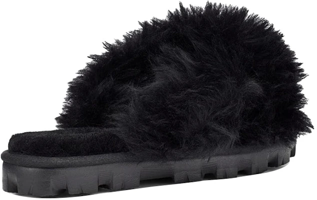 UGG Fuzzalicious 女款 毛毛拖鞋 黑色 Shop UGG Fuzzalicious 女款 毛毛拖鞋 黑色