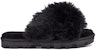 (W) Selipar UGG Fuzzalicious Hitam 1108917-BLK