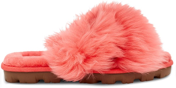 (W) Pantuflas UGG Fuzzalicious coral rojo 1108917-PCRL Order (W) Pantuflas UGG Fuzzalicious coral rojo 1108917-PCRL