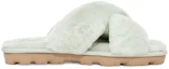 Order UGG Fuzzette 保暖舒適 毛毛時尚涼拖 女款 復古薄荷色