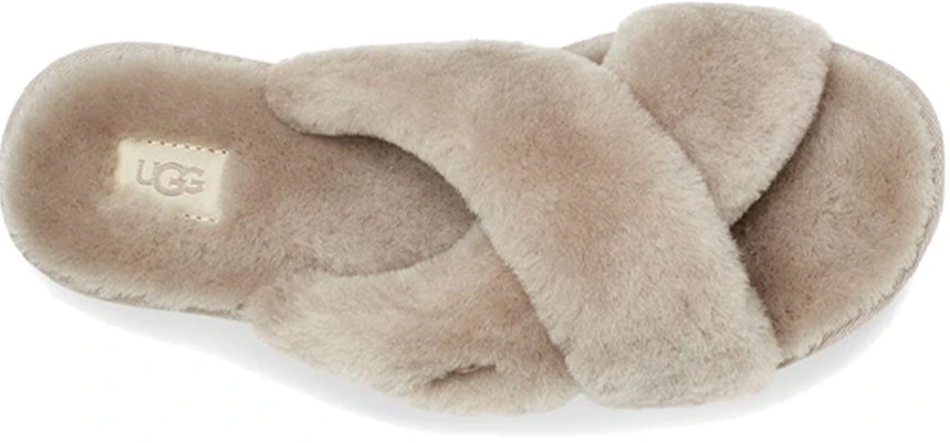 (W) UGG Fuzzette 'Fashion Kasual Sederhana Abu-abu' 1107955-GOA Purchase (W) UGG Fuzzette 'Fashion Kasual Sederhana Abu-abu' 1107955-GOA