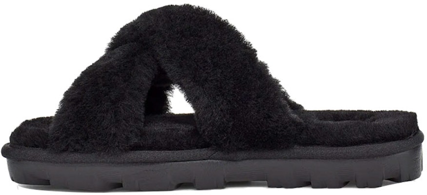 (W) UGG Fuzzette 黑色拖鞋 1107955-BLK Buy (W) UGG Fuzzette 黑色拖鞋 1107955-BLK