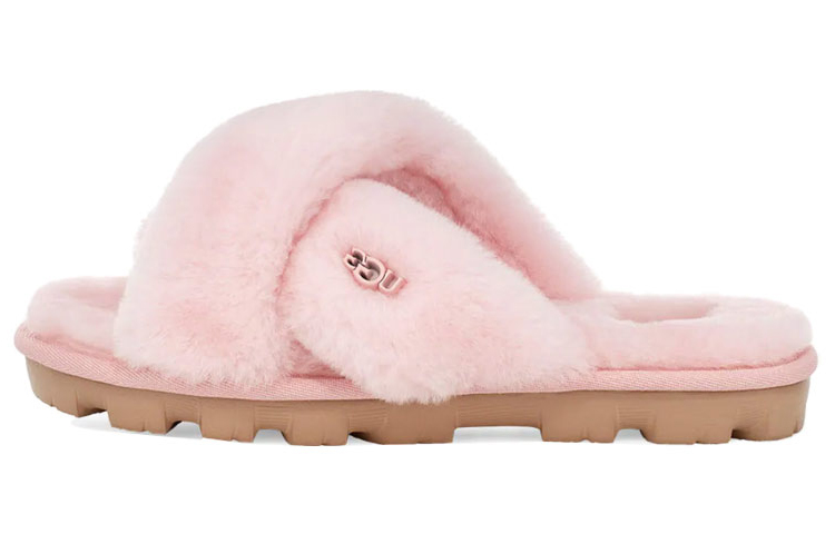 (Women) UGG Fuzzette Pink Slippers 1107955-PCD