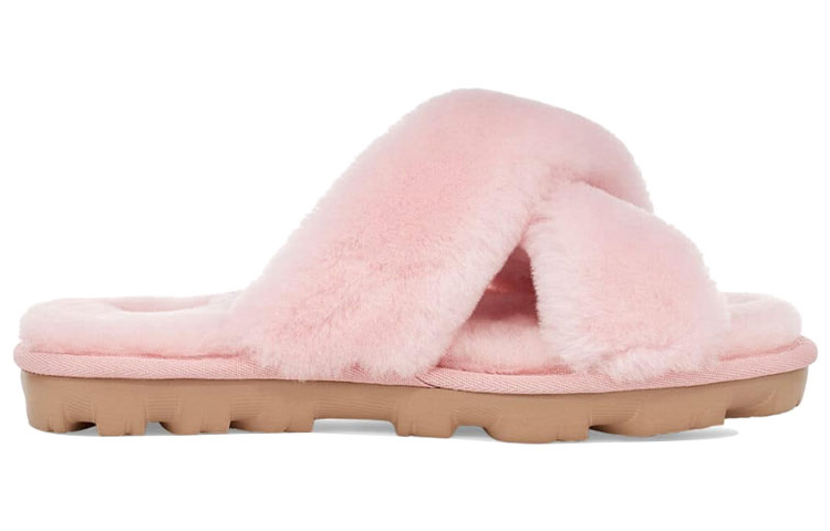 Order (W) UGG Fuzzette Selipar Bulu Pink 1107955-PCD