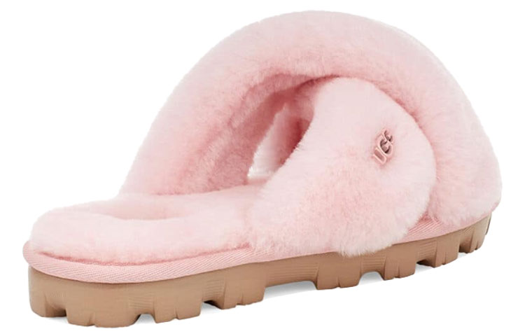 Shop (W) UGG Fuzzette Selipar Bulu Pink 1107955-PCD